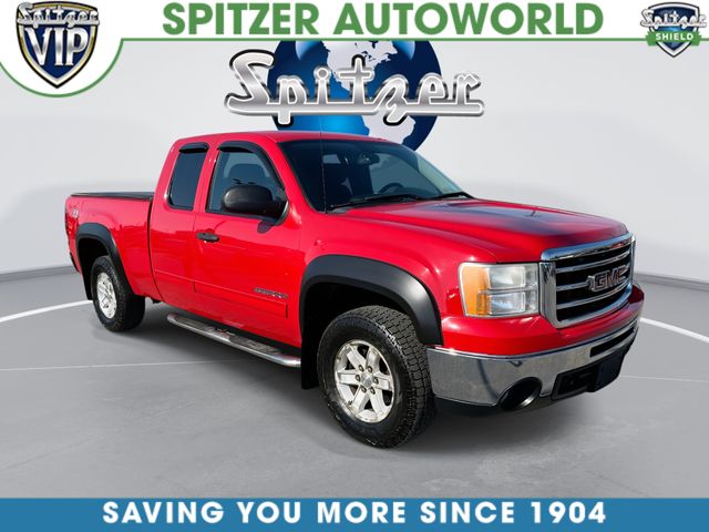 Fire Red 2012 GMC Sierra 1500 SLE Ext. Cab 4WD Pickup Truck Four-Wheel Drive 6-Speed Automatic