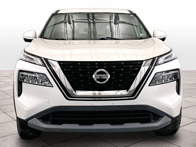 2021 Nissan Rogue SV White at Bob Ruth Ford