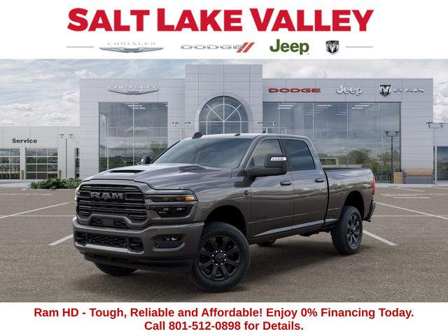 Gray (Granite Crystal Metallic Clearcoat) 2026 RAM 2500 Laramie Crew Cab 4WD Pickup Truck Four-Wheel Drive 8-Speed Automatic