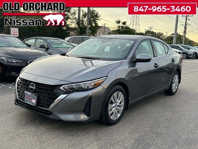 Gray (Gun Metallic) 2024 Nissan Sentra Sedan Front-Wheel Drive Continuously Variable Transmission