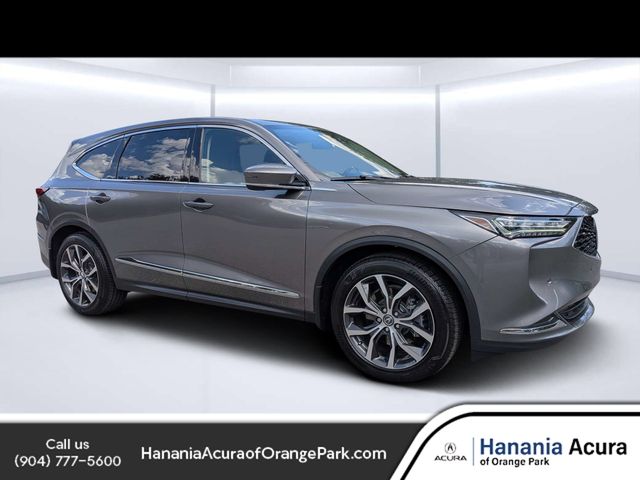Liquid Carbon Metallic 2023 Acura MDX SUV / Crossover Front-Wheel Drive Automatic