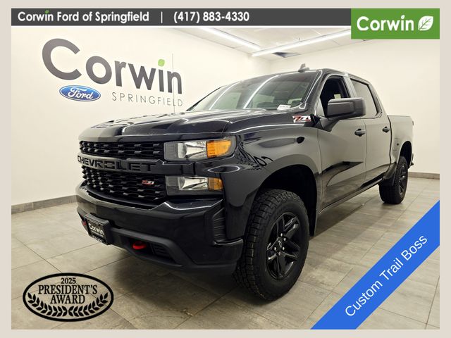 Black 2022 Chevrolet Silverado 1500 Pickup Truck Four-Wheel Drive Automatic