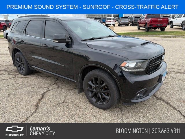 DB Black Crystal Clearcoat 2018 Dodge Durango SUV / Crossover All-Wheel Drive 8-Speed Automatic