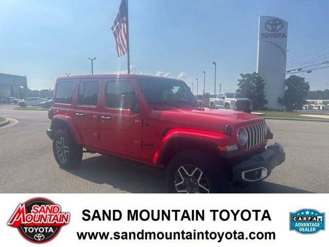 Red Clearcoat 2025 Jeep Wrangler SUV / Crossover Four-Wheel Drive 8-Speed Automatic