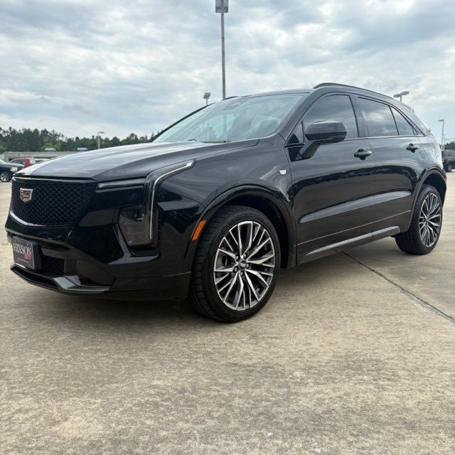 Black Metallic 2024 Cadillac XT4 Sport FWD SUV / Crossover Front-Wheel Drive 9-Speed Automatic