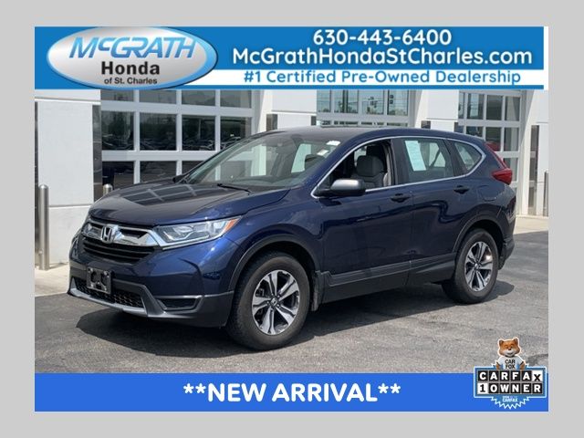 Black (Obsidian Blue Pearl) 2018 Honda CR-V SUV / Crossover All-Wheel Drive Continuously Variable Transmission