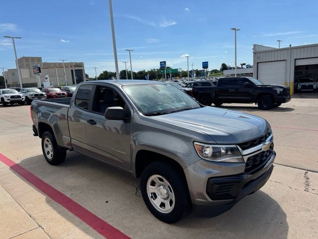 Gray (Satin Steel Metallic) 2021 Chevrolet Colorado Pickup Truck 4X2 6-Speed Automatic