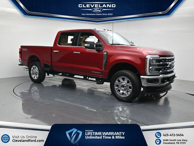 Ruby Red Metallic Tinted Clearcoat 2026 Ford F-350 Super Duty Pickup Truck Four-Wheel Drive Automatic