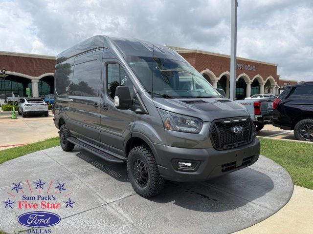 Carbonized Gray Metallic 2026 Ford Transit Cargo Van All-Wheel Drive