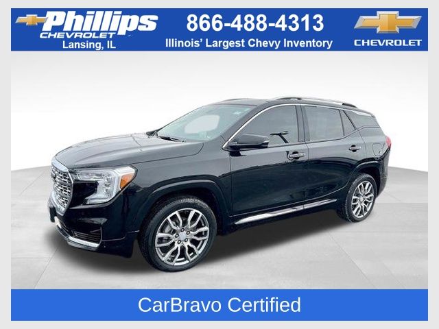 Black (Ebony Twilight Metallic) 2022 GMC Terrain Denali AWD SUV / Crossover All-Wheel Drive 9-Speed Automatic