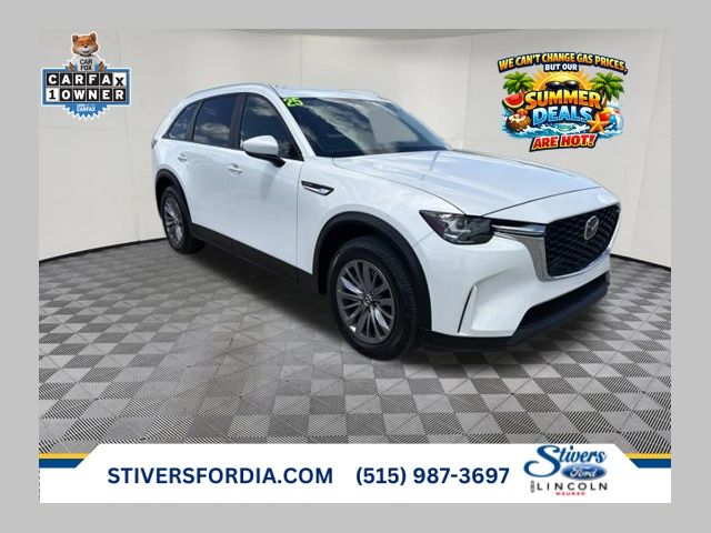 Rhodium White Premium 2025 Mazda CX-90 SUV / Crossover All-Wheel Drive 8-Speed Automatic