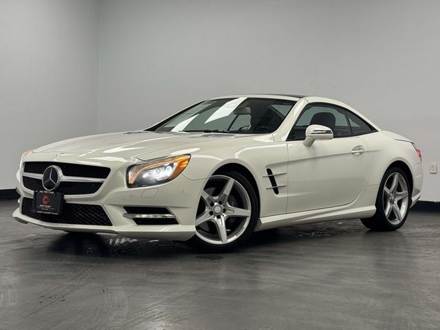 White 2016 Mercedes-Benz SL-Class Convertible Rear-Wheel Drive 7-Speed Automatic