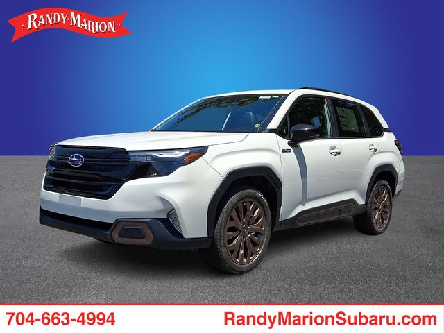Crystal White Pearl 2026 Subaru Forester Hybrid Sport AWD SUV / Crossover All-Wheel Drive Continuously Variable Transmission