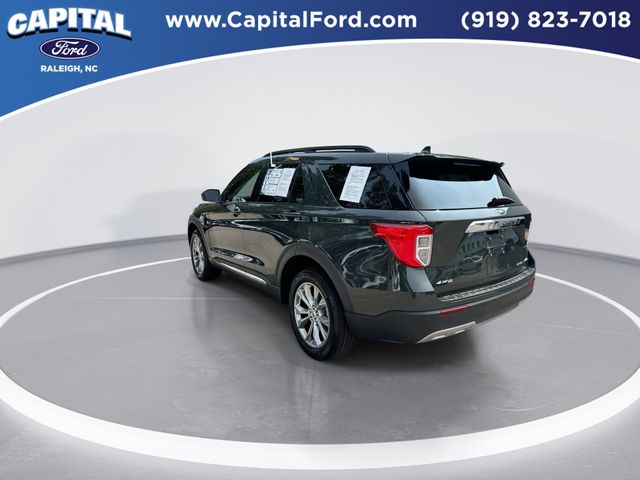 Certified Used 2023 Forged Green Metallic Ford XLT image 6
