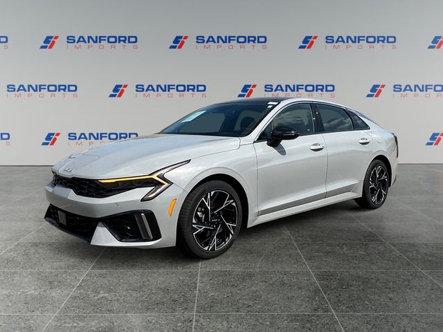 Wolf Gray 2025 Kia K5 GT-Line FWD Sedan Front-Wheel Drive 8-Speed Automatic