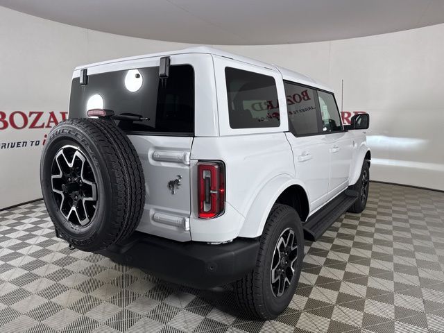 2025 Oxford White Ford Bronco Outer Banks 4X4 SUV