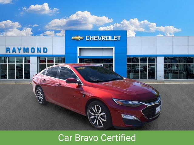 Radiant Red 2024 Chevrolet Malibu Sedan Front-Wheel Drive Continuously Variable Transmission