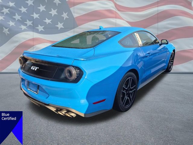 Used 2022 Grabber Blue Ford GT image 3