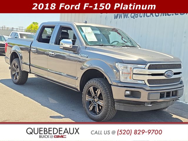 Gray (Magnetic) 2018 Ford F-150 Pickup Truck Four-Wheel Drive Automatic