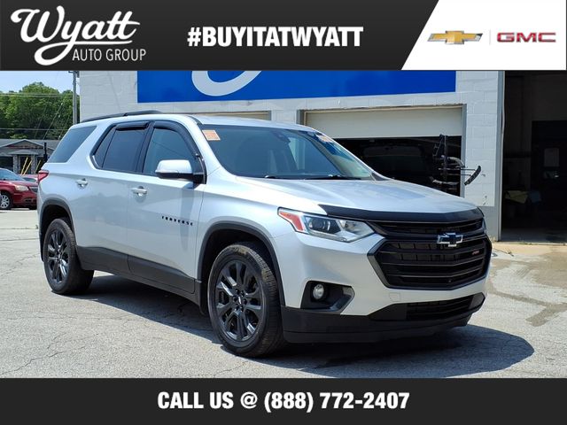 Silver 2021 Chevrolet Traverse SUV / Crossover Four-Wheel Drive 9-Speed Automatic