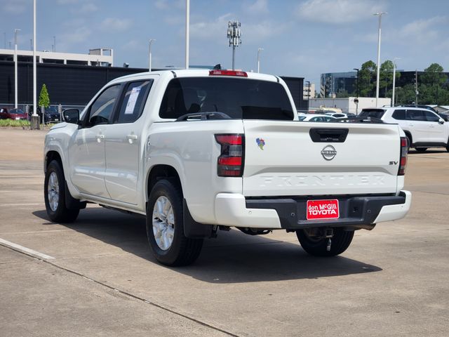 2022 Nissan Frontier SV White at Central Houston Nissan