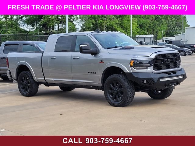 Billet Silver Metallic Clearcoat 2023 RAM 2500 Limited Mega Cab 4WD Pickup Truck Four-Wheel Drive 6-Speed Automatic