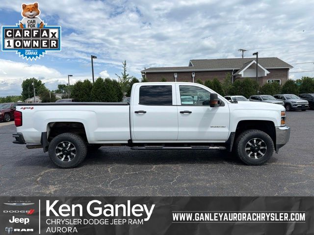 Summit White 2016 Chevrolet Silverado 2500HD Work Truck Crew Cab 4WD Pickup Truck Four-Wheel Drive 6-Speed Automatic Overdrive
