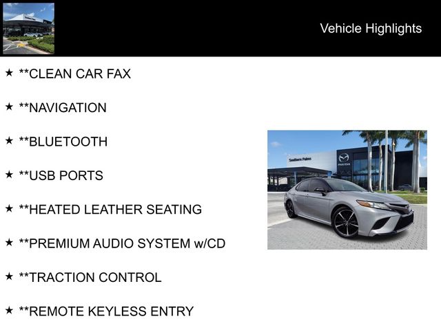 2019 Toyota Camry XSE 16