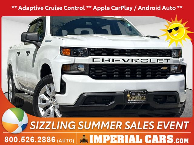 Summit White 2022 Chevrolet Silverado 1500 Pickup Truck Four-Wheel Drive 8-Speed Automatic