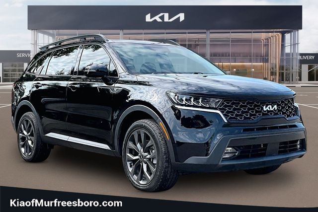 Ebony Black 2023 Kia Sorento SUV / Crossover All-Wheel Drive 8-Speed Dual Clutch