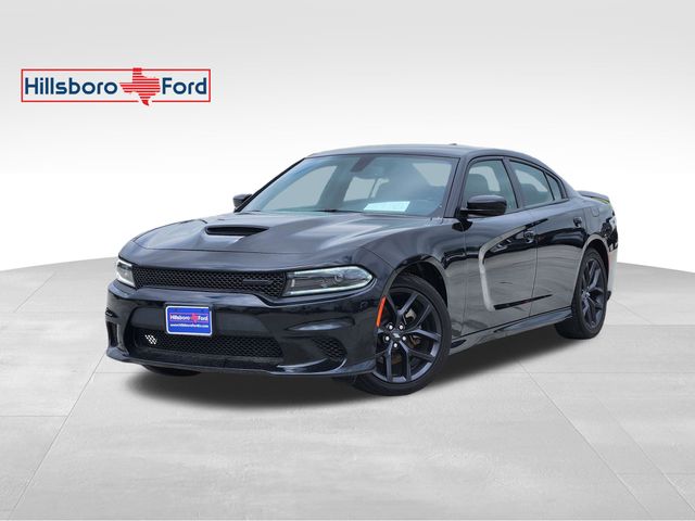 2023 Pitch Black Clearcoat Dodge Charger GT Sedan