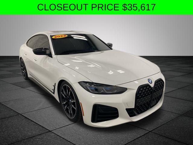 Alpine White 2022 BMW 4 Series M440i Gran Coupe xDrive Coupe All-Wheel Drive 8-Speed Automatic