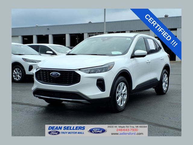 Oxford White 2023 Ford Escape SUV / Crossover All-Wheel Drive 8-Speed Automatic