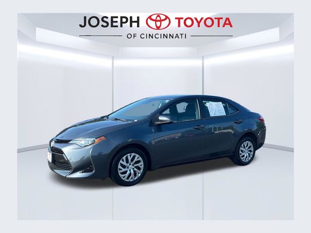 Slate Metallic 2018 Toyota Corolla Sedan Front-Wheel Drive Continuously Variable Transmission
