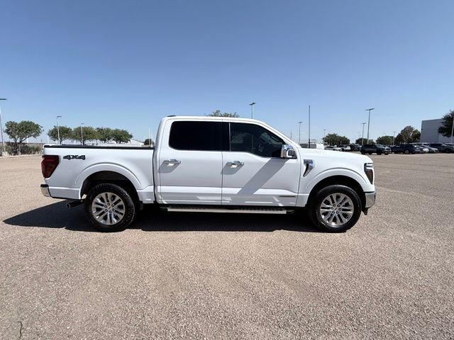 2024 Ford F-150 Lariat White at Brown Honda