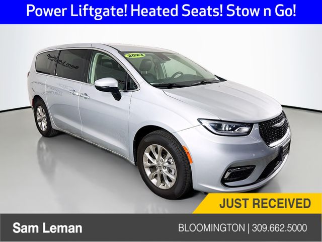 Silver Mist Clearcoat 2023 Chrysler Pacifica Touring L AWD Minivan All-Wheel Drive 9-Speed Automatic