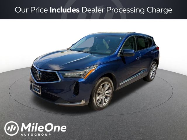 Fathom Blue Pearl 2023 Acura RDX SUV / Crossover All-Wheel Drive Automatic