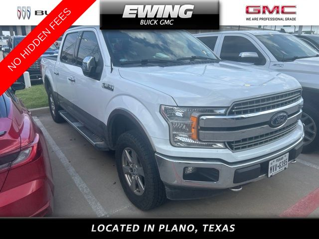 White 2018 Ford F-150 Pickup Truck Four-Wheel Drive Automatic