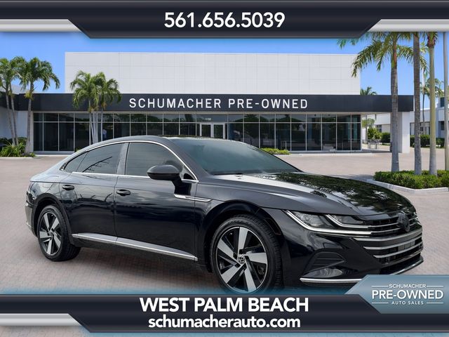 Deep Black 2021 Volkswagen Arteon Sedan Front-Wheel Drive 8-Speed Automatic