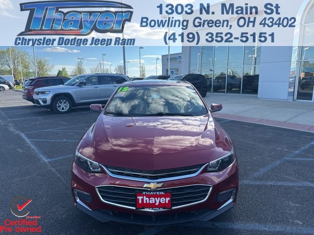 Used 2018 Chevrolet Malibu Premier 4D Sedan