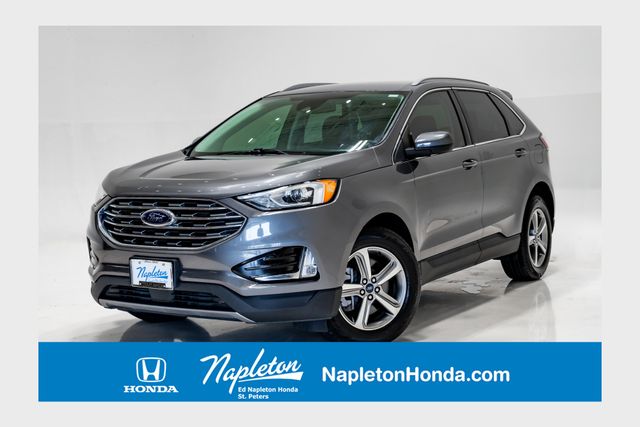 Gray Metallic 2022 Ford Edge SUV / Crossover All-Wheel Drive 8-Speed Automatic