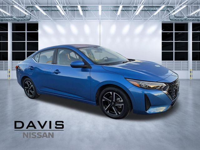 2024 Nissan Sentra SV Blue at Coastal Chevrolet Cadillac