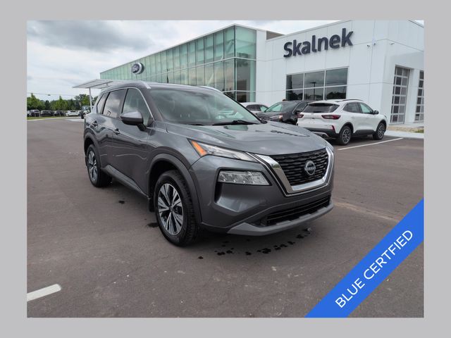 Gray (Gun Metallic) 2022 Nissan Rogue SUV / Crossover All-Wheel Drive Continuously Variable Transmission