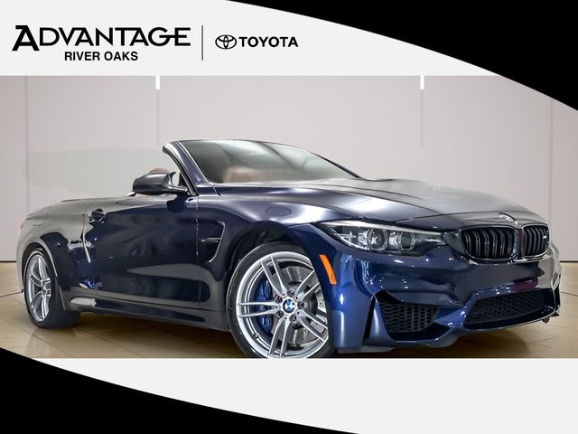 Tanzanite Blue Metallic 2018 BMW M4 Convertible RWD Convertible Rear-Wheel Drive 6-Speed Manual