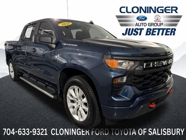 Blue Metallic 2023 Chevrolet Silverado 1500 Pickup Truck 4X2 8-Speed Automatic