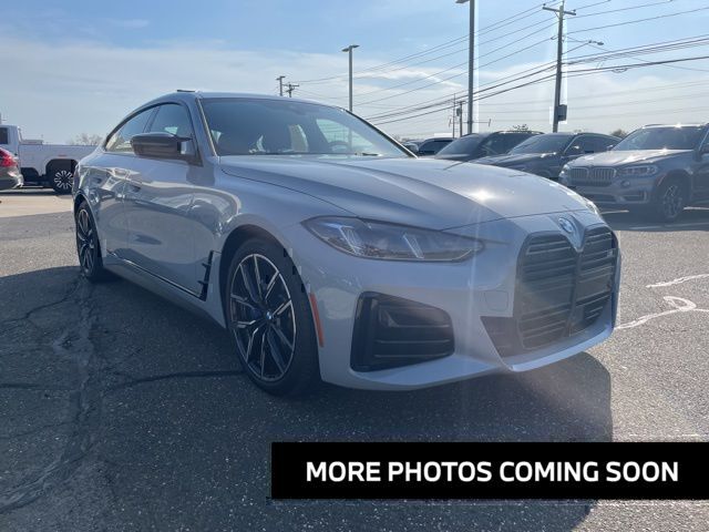Gray (Brooklyn Grey Metallic) 2025 BMW 4 Series M440i Gran Coupe xDrive Coupe All-Wheel Drive 8-Speed Automatic
