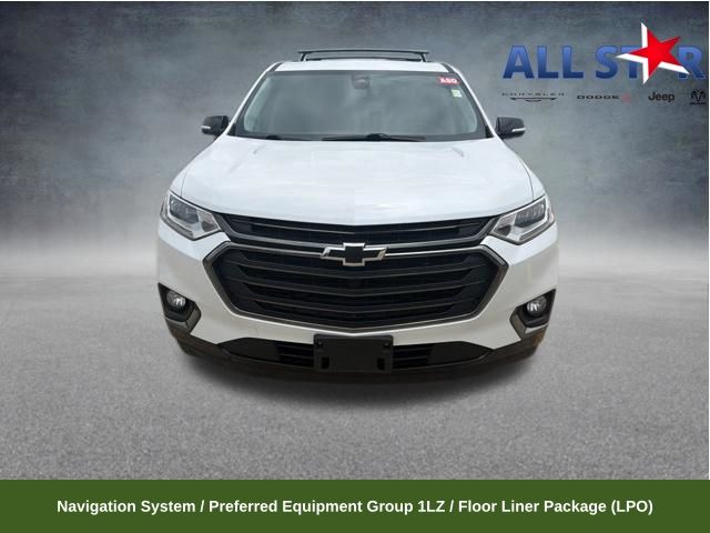 White (Iridescent Pearl Tricoat) 2019 Chevrolet Traverse SUV / Crossover Four-Wheel Drive 9-Speed Automatic