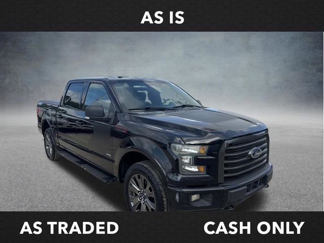 Shadow Black 2016 Ford F-150 Pickup Truck Four-Wheel Drive 6-Speed Automatic