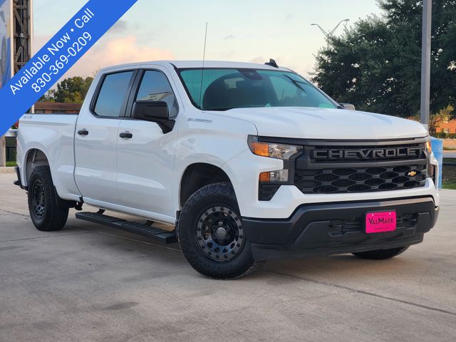 Summit White 2023 Chevrolet Silverado 1500 Pickup Truck Four-Wheel Drive Automatic