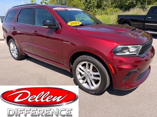Octane Red Pearlcoat 2023 Dodge Durango R/T Plus AWD SUV / Crossover All-Wheel Drive 8-Speed Automatic